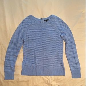 American eagle outfitters blue back zip sweater